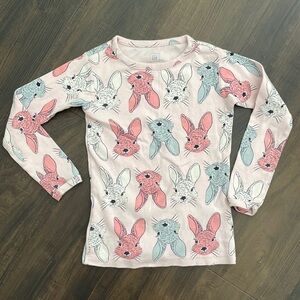 Baby Gap Bunny Pajama Top Cotton Size 5